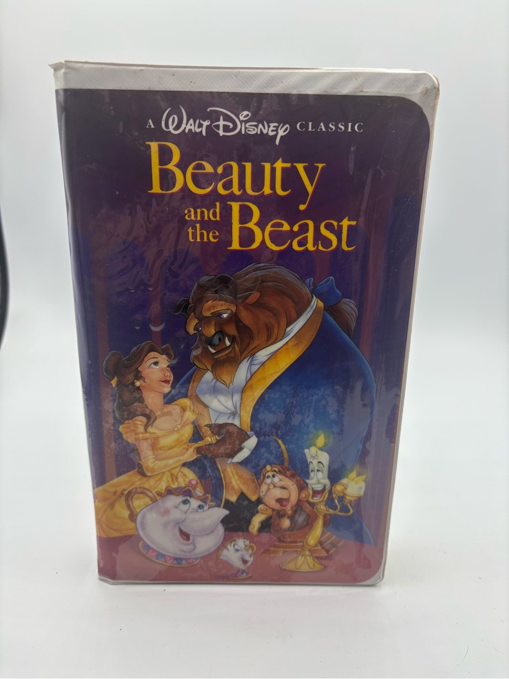 Black Diamond Walt Disney Beauty and the Beast VHS Clamshell Case